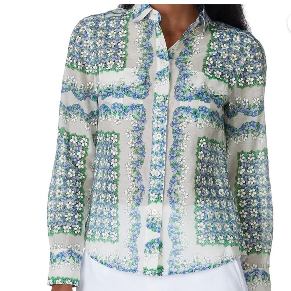 Tory Burch Blouse ( wore once like new)